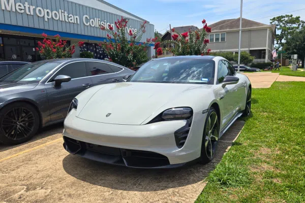 Porsche Collision Repair: 2021 Taycan