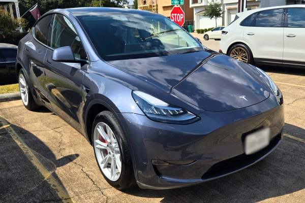 Tesla Body Repair: 2023 Blue Tesla Model Y