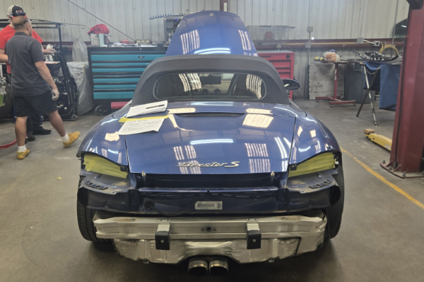 Porsche Collision Repair – 2007 Porsche Boxter S