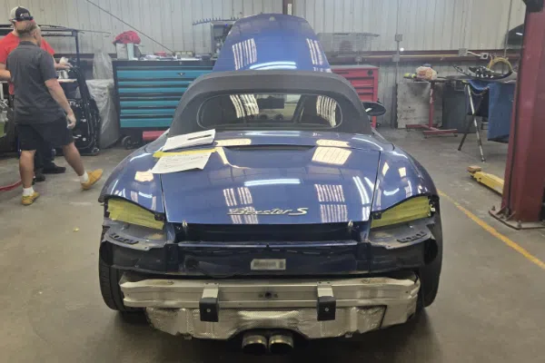 Porsche Collision Repair – 2007 Porsche Boxter S